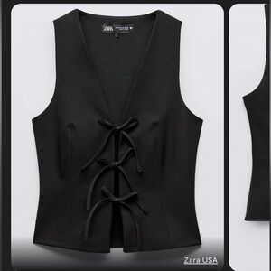 Zara Tie front top!